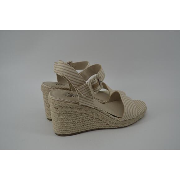 Life Stride Velocity With Memory Foam Tango Espadrilles Striped Tan Size 8.5 - Picture 7 of 11